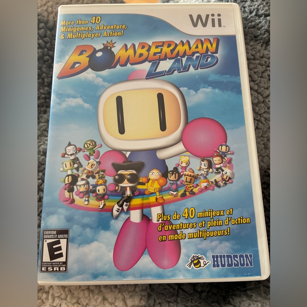Bomberman Land - Nintendo Wii - Good Condition!!! CIB Includes Manual Tested